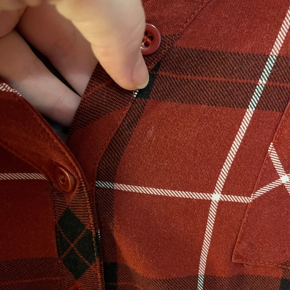 Torrid red plaid dress size 2 (18/20) - Picture 6 of 7